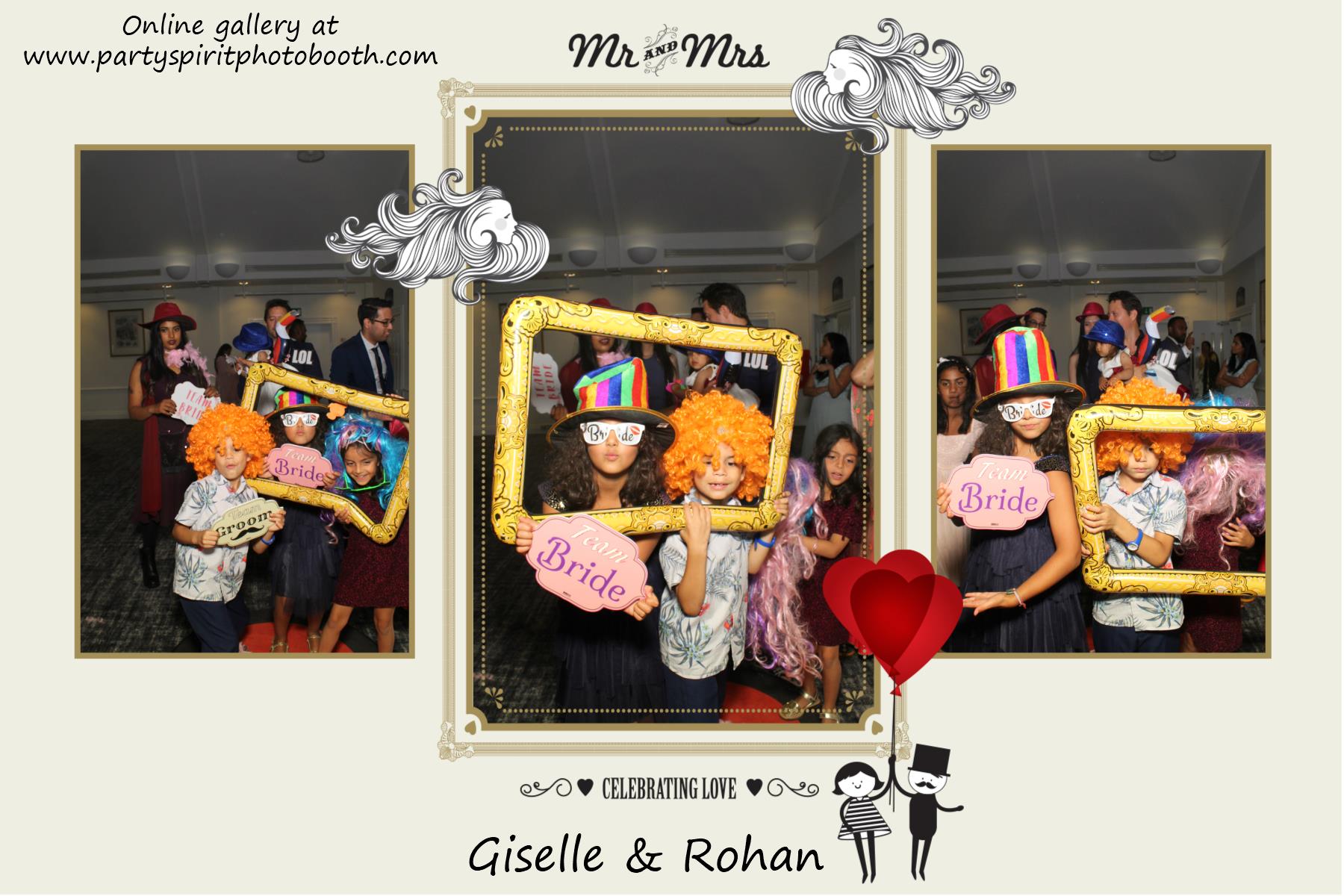 Giselle and Rohan's Wedding | View more photos from the event at gallery.partyspiritphotobooth.com/u/PartySpiritPhotoBooth/Giselle-and-Rohans-Wedding